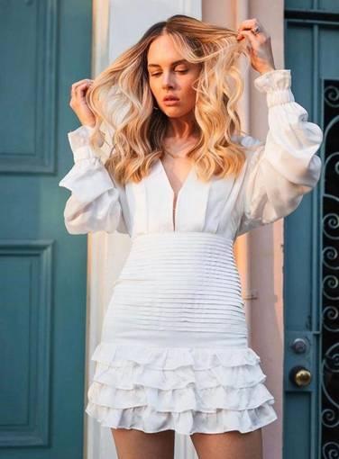 Atoir Beating Heart Dress white size 8