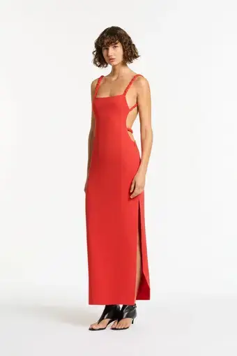 Sir The Label Spoerri Backless Gown Red Size 0 / AU 6