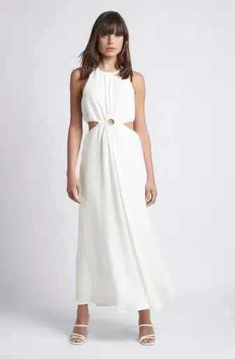 Sheike Gallery Dress White Size AU 16