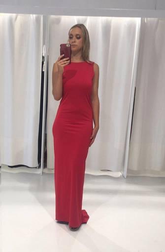 Amy Taylor Somerfields Ball Dress Red Size 6