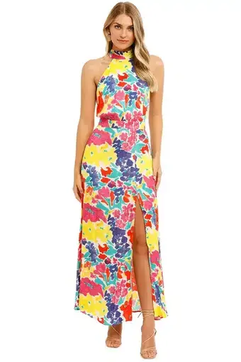 KITRI Vera Dress in Watercolour Floral Size 10
