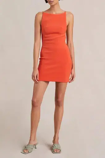 Bec & Bridge Elroy Mini Dress in Flame Orange
Size 10