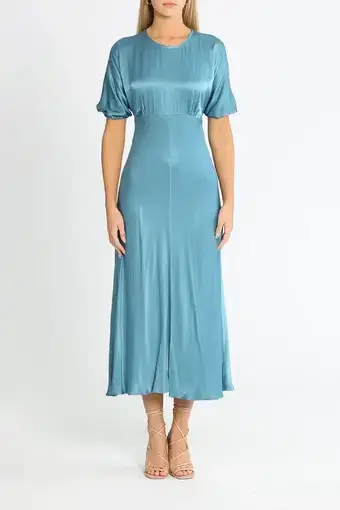 Kate Sylvester Aimee Maxi Dress Blue Size 12