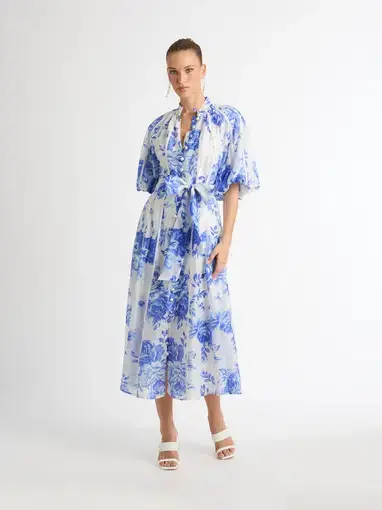 Sheike Spring Romance Maxi Dress Multi Size 10
