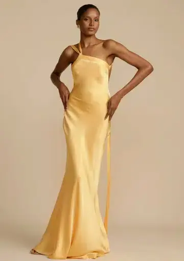 Arcina Ori Monique Dress Yellow Size Small/8