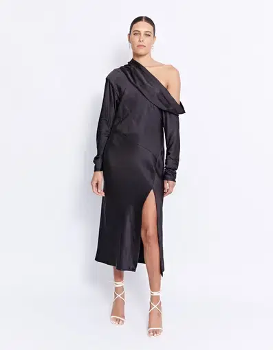 Pfeiffer Sukie Midi Dress Black Size S / AU 8