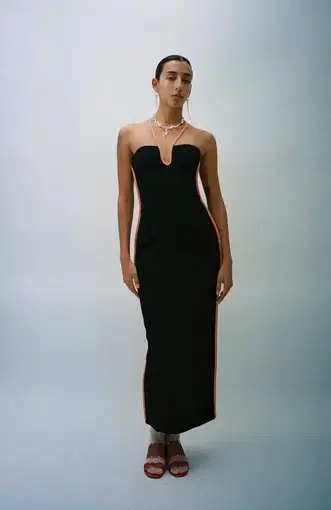 Paris Georgia Nassia Dress Black Size XS / AU 6
