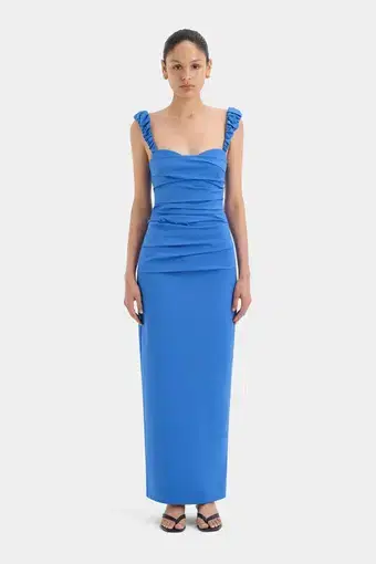 Sir the Label Azul Balconette Gown Blue Size 8