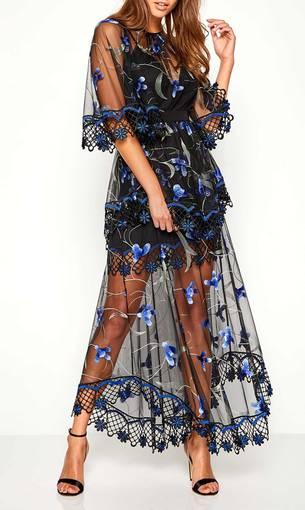 Alice McCall Marigold Cobalt Dress Size 8
