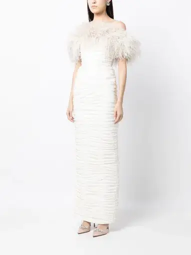Rachel Gilbert Zion Gown White Size 6