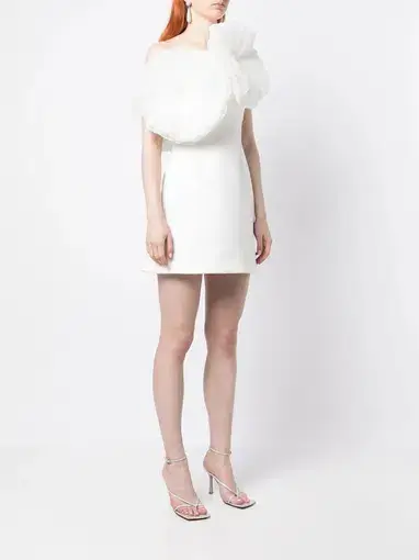 Rachel Gilbert Angelo Mini Dress White Size 10