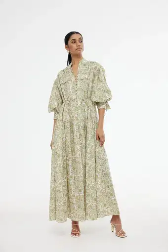 Kinney the Label Audrey Dress Flora Bloom Size XS/ AU 8