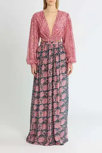 Hannah Artwear Rio Dress Peonia Size 0 / AU 6