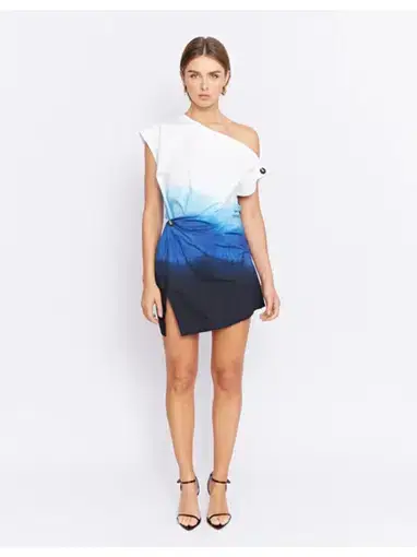 Pfeiffer Evan Hand Dyed Twist Dress Multi Size AU 14