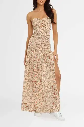 Bec & Bridge Janice Maxi Dress Multi Floral Size 8