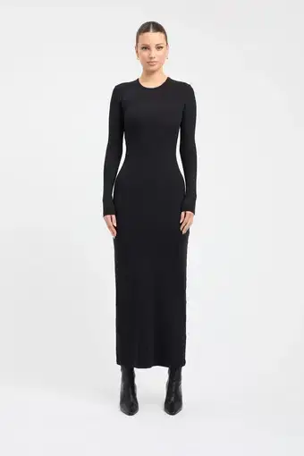 Kookai Sadie Maxi Dress in Black Size 36 / AU 8