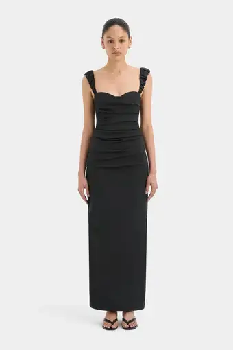 Sir the Label Azul Balconette Dress Black Size 2 / AU 10