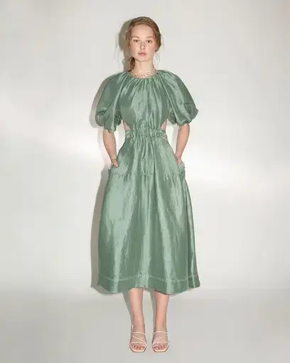 Aje Mimosa Dress Green Size 6