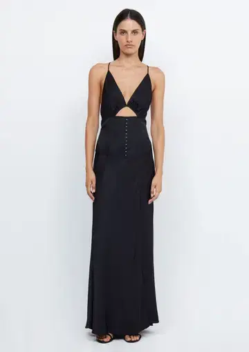 Bec & Bridge Teresa Maxi Dress Black Size 10