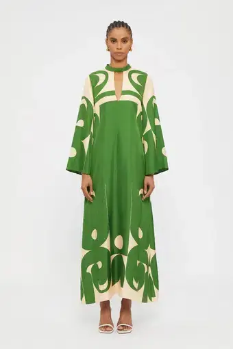 Ginger & Smart Lucid Gown Green Size 14