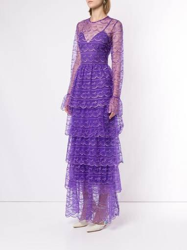 Alice McCall Satellite of Love Dress Violet Size 8