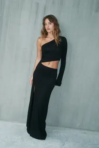 Bayse Kallie Maxi Dress Black Size 6