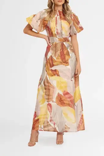 Morrison Anastasia Maxi Dress in Print Size 12