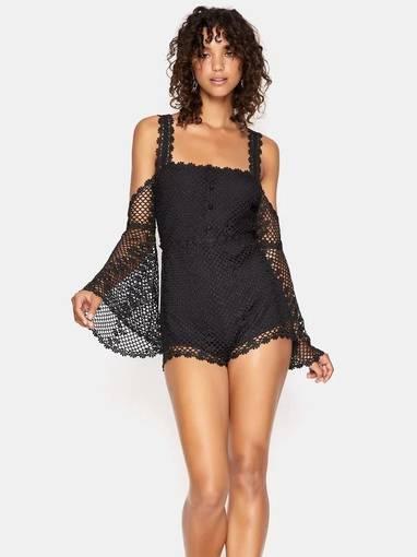 Alice McCall Follow Me Playsuit Black Size 6