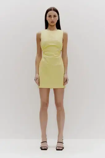 Ownley Lupita Mini Dress Sunshine Size XS/ AU 6