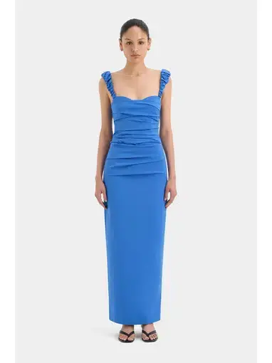 Sir the Label Azul Gown in Cobalt Size 0/ AU 6
