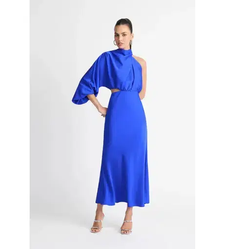 Sheike Olivia Maxi Dress Blue Size 12