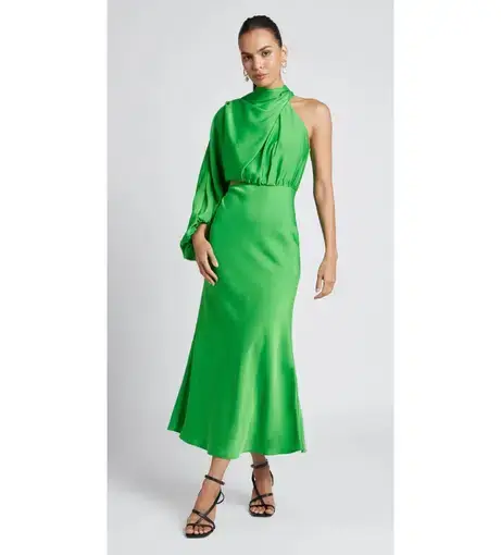 Sheike Olivia Maxi Dress Green Size 10