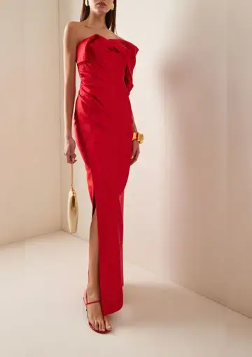 Rachel Gilbert Marlo Maxi Dress Red Size 5 / AU 16