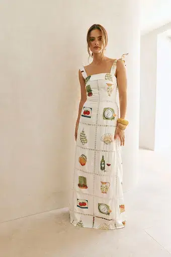 Zaco Novara Dress Print Size 18