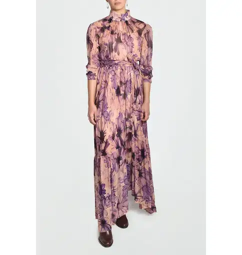Husk Violet Dress Print Size AU 10