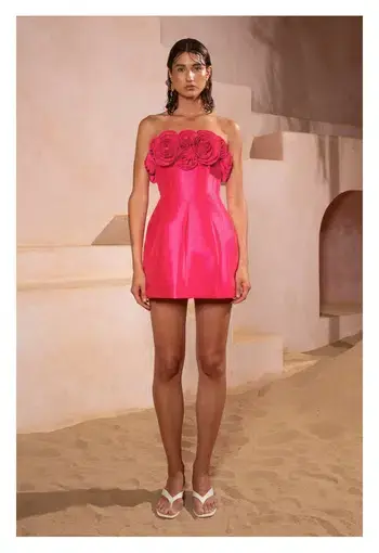 Eliya the Label Tehanni Dress Magenta Size 6
