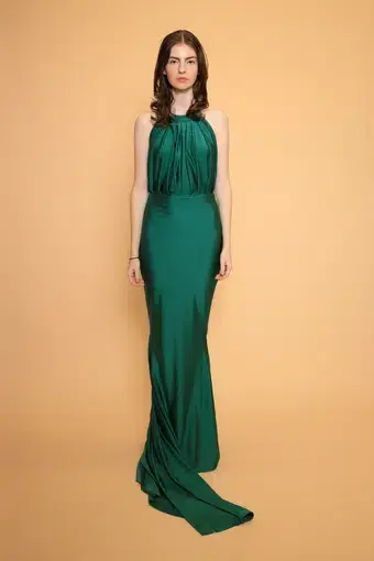 Portia & Scarlett Anastasia Gown Green Size S / AU 8