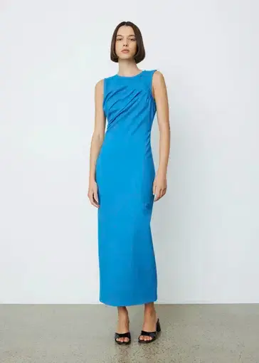 Wynn Hamlyn Chandler Dress Aqua Blue Size 6