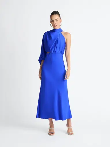 Sheike Olivia Maxi Dress Cobalt Blue Size 10