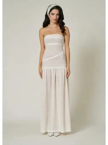 Fait Par Foutch Colette Dress in White Size AU 8