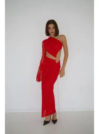 Deconduarte Quinta Gown in Red Size AU 8