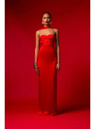 Khanums Kayeli Dress in Red Size AU 6