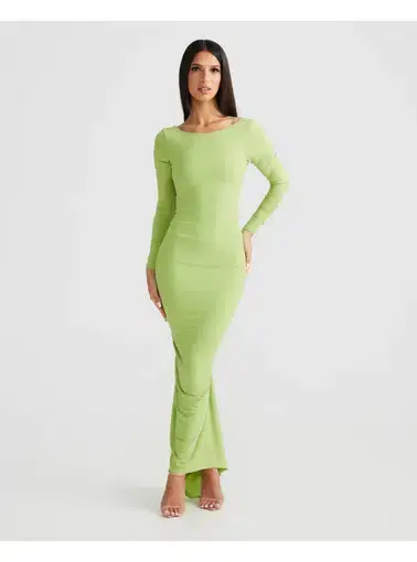 Melani The Label Camila Gown in Green Size AU 6