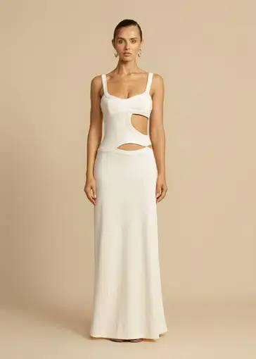 Arcina Ori Jetta Dress White Size 6