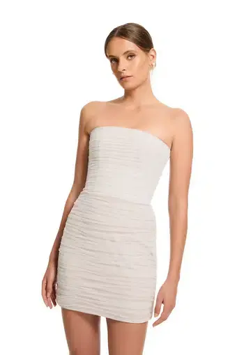Chosen by Kyha Grier Mini Dress White Size 3 / AU 8