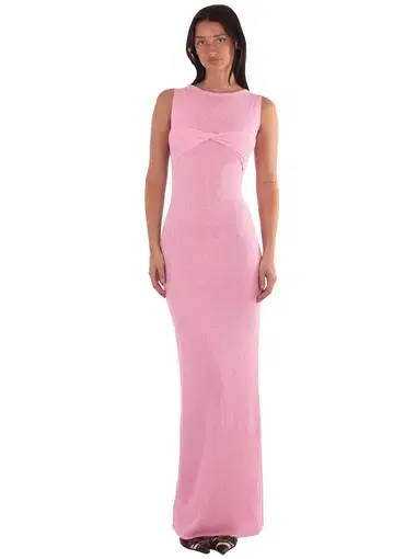 I am Delilah Giselle Maxi Dress Pink Size XS / AU 6