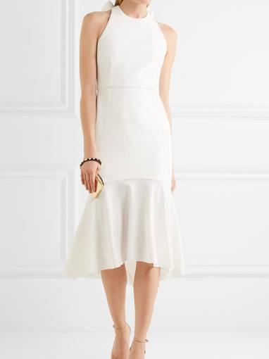 Rebecca Vallance Bow Breakers Ivory Dress Size 8