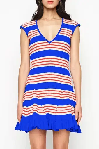 Alice McCall Frenchie Dress Bright Blue Size 8