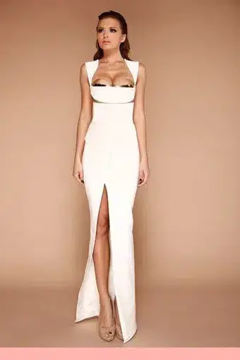Galanni Arcadian Dress Ivory Size 10