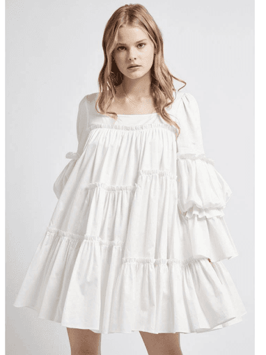 Aje L Espirit Mini Dress White Size 10